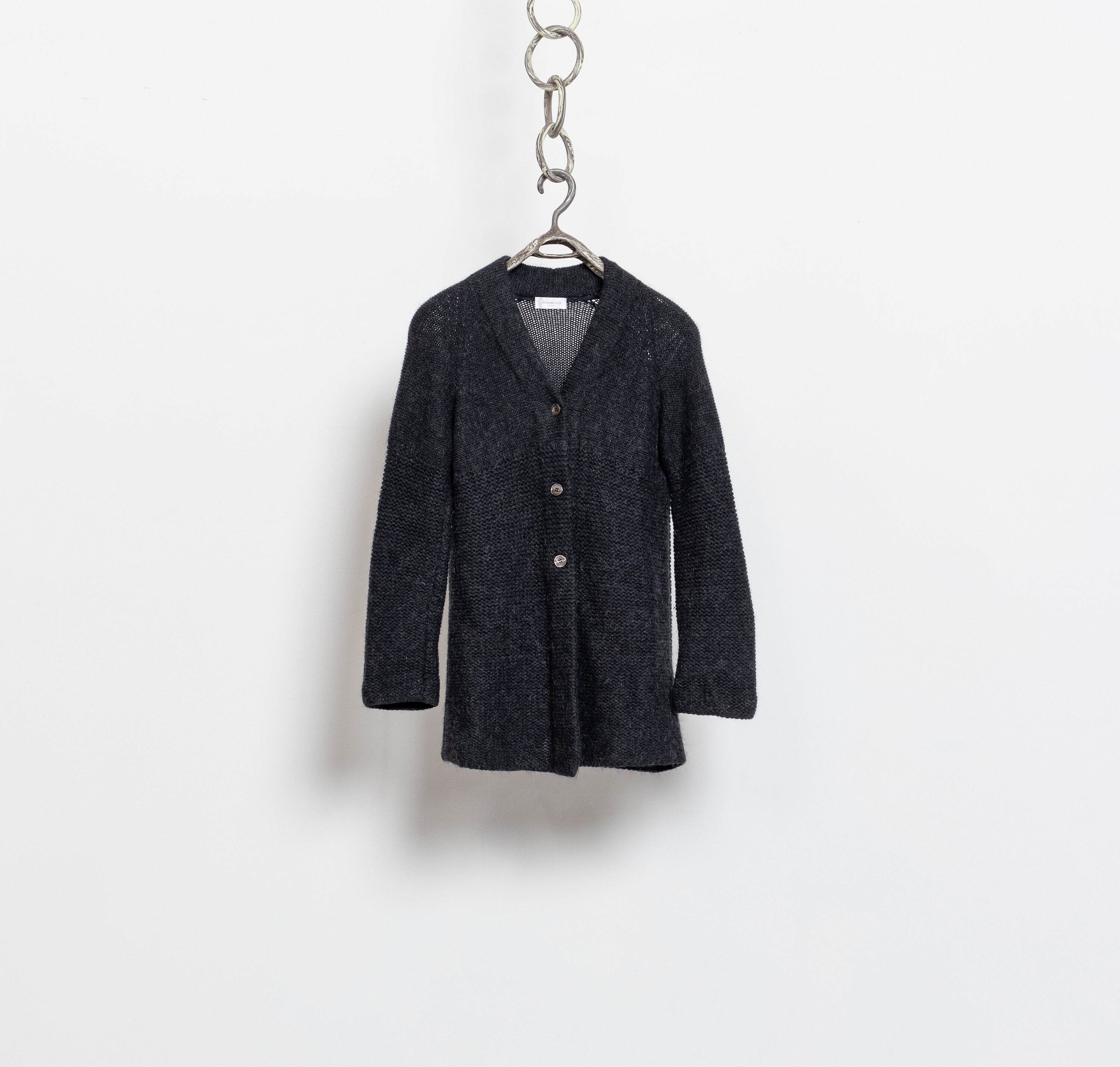 OUR LEGACY MOHAIR CARDIGAN BLACK 46-