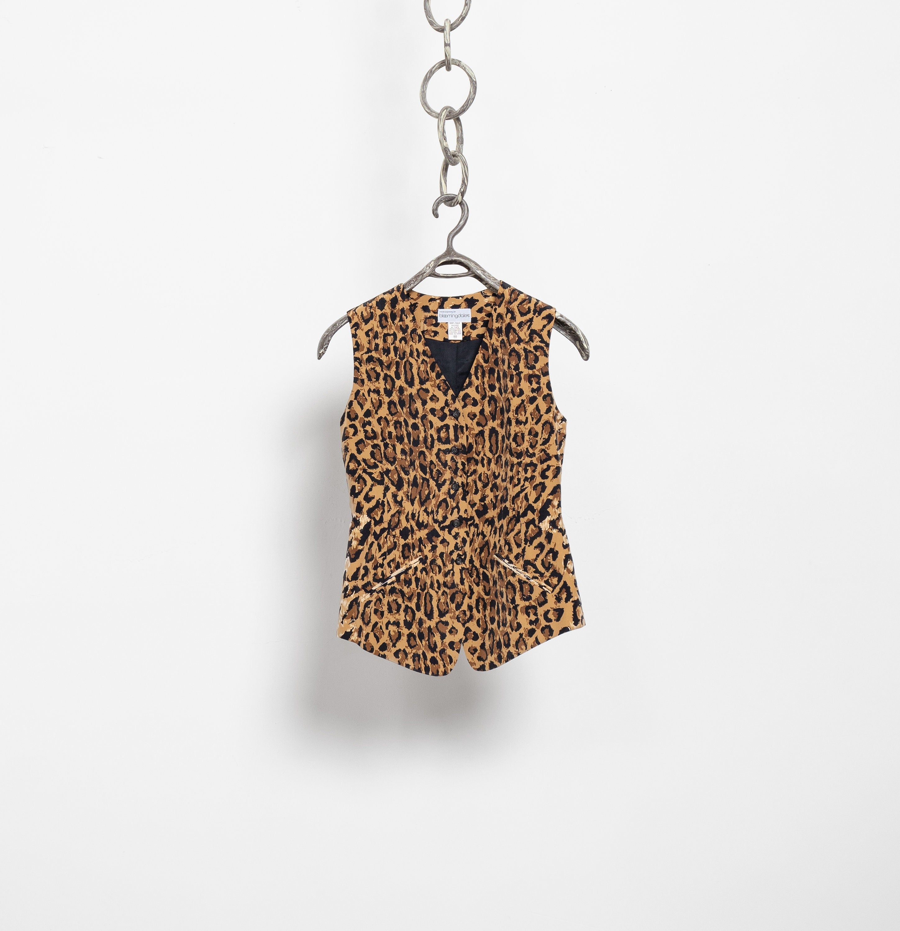 Zara leopard clearance vest