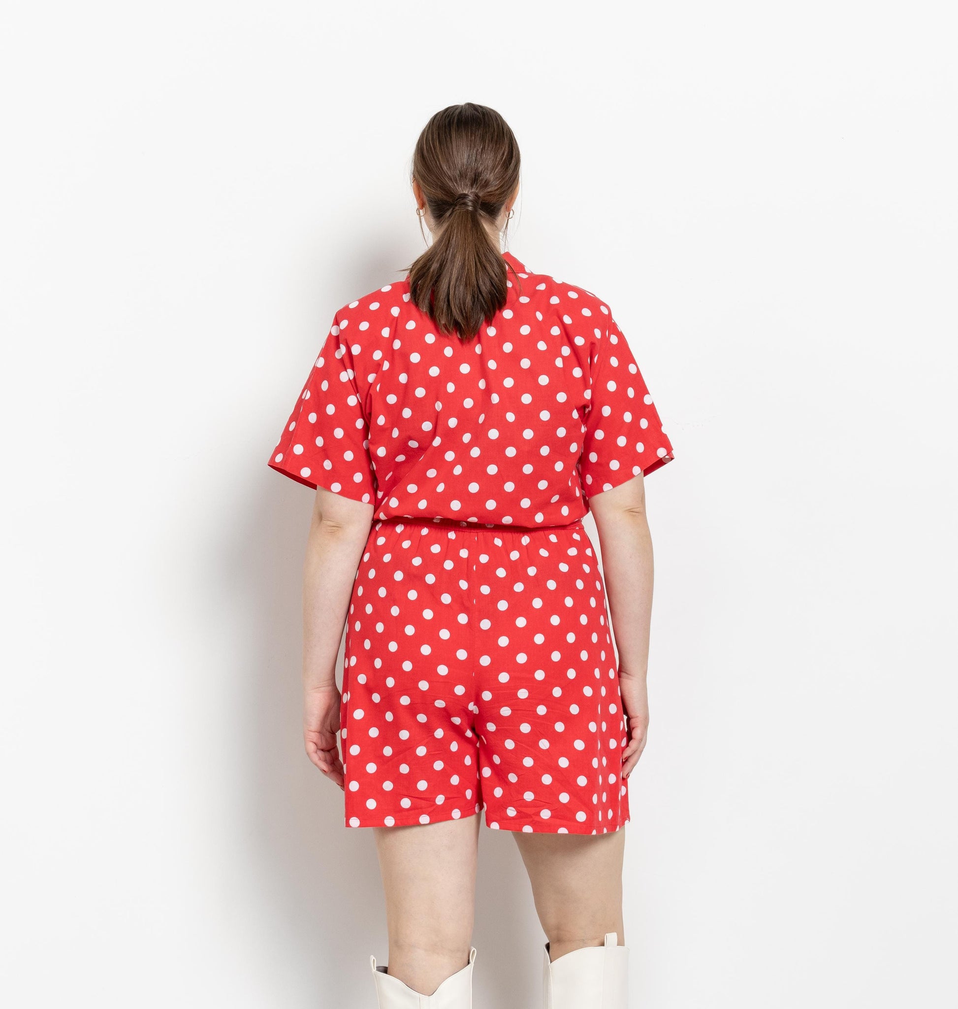 Polka Dot Playsuit