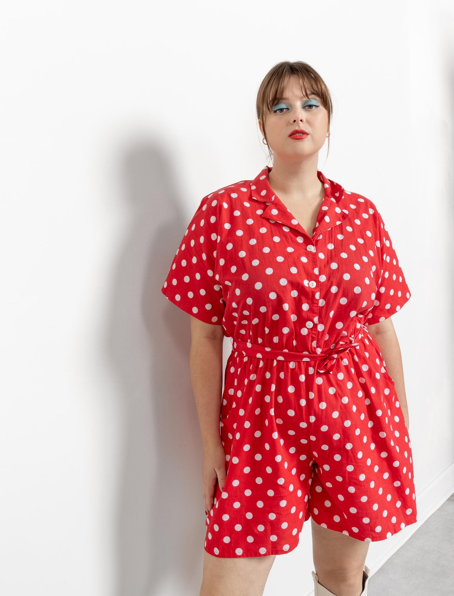 Polka Dot Playsuit