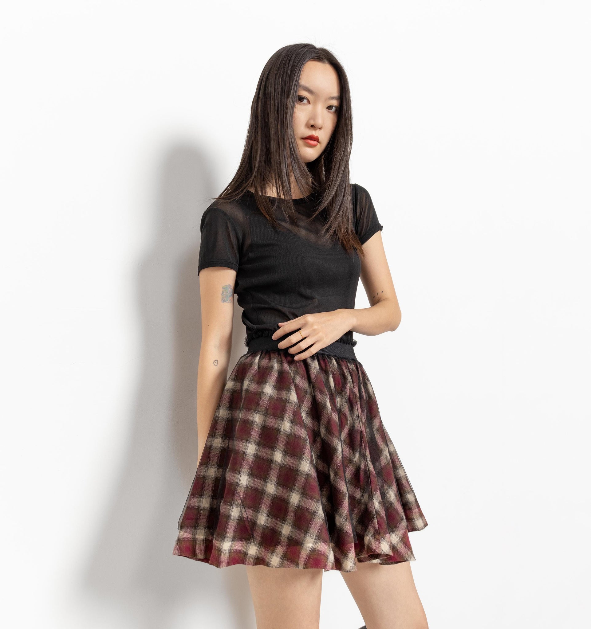 Plaid Crinoline