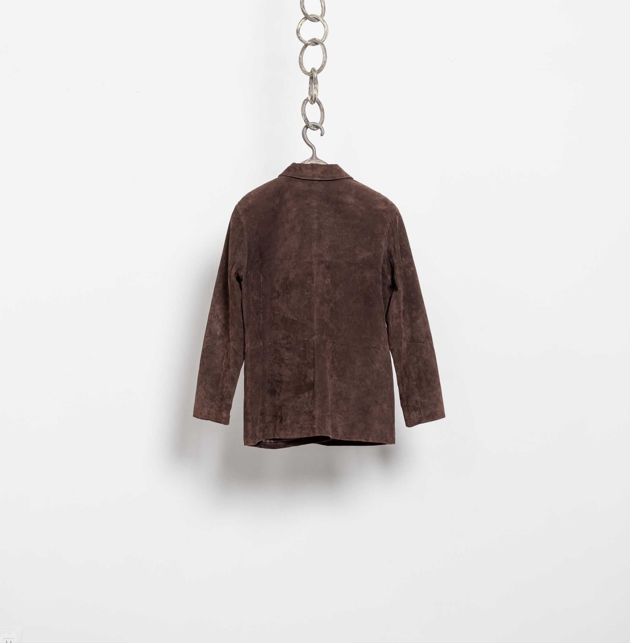 Suede Shirt Coat