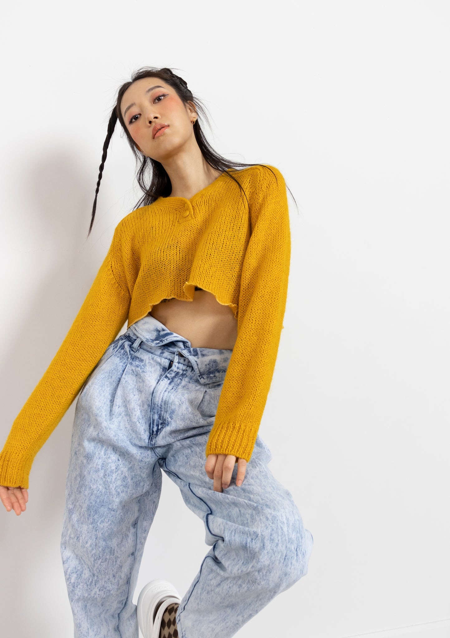 Cropped Mohair